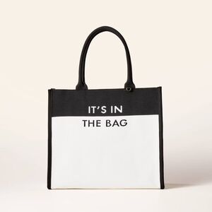 Kate Spade x Target - White/Black It’s In The Bag Large Tote